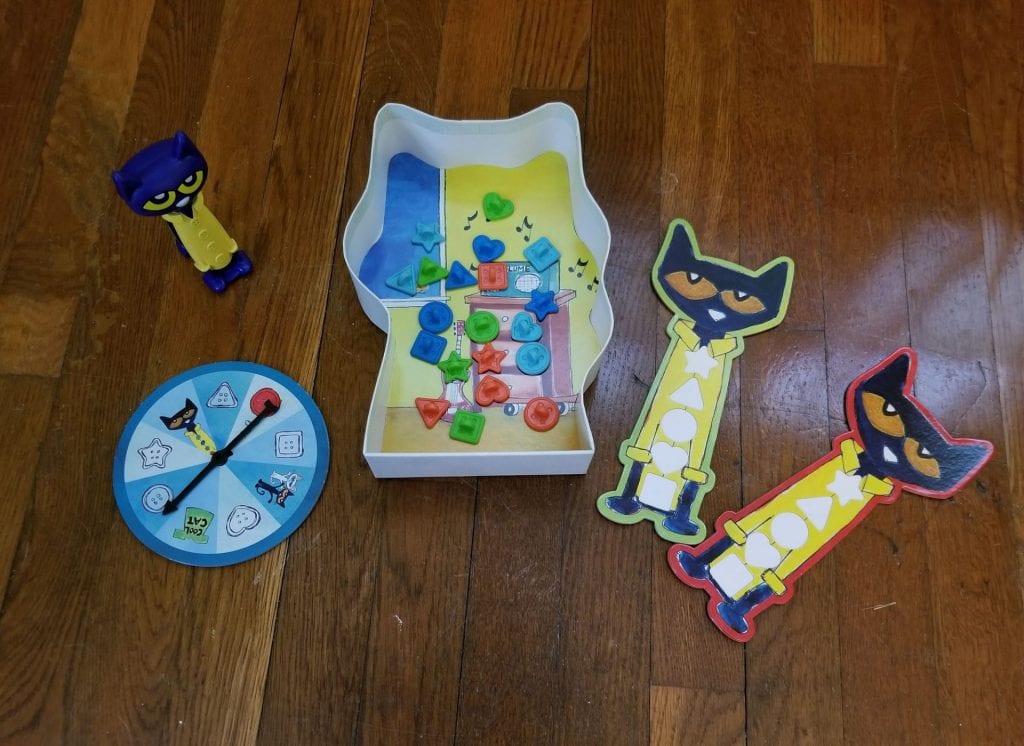 Educational Insights Pete The Cat I Love My Buttons Board Game For Toddlers  & Preschoolers, For 2-4 Players, Gift For Boys & Girls, Fun Family Game