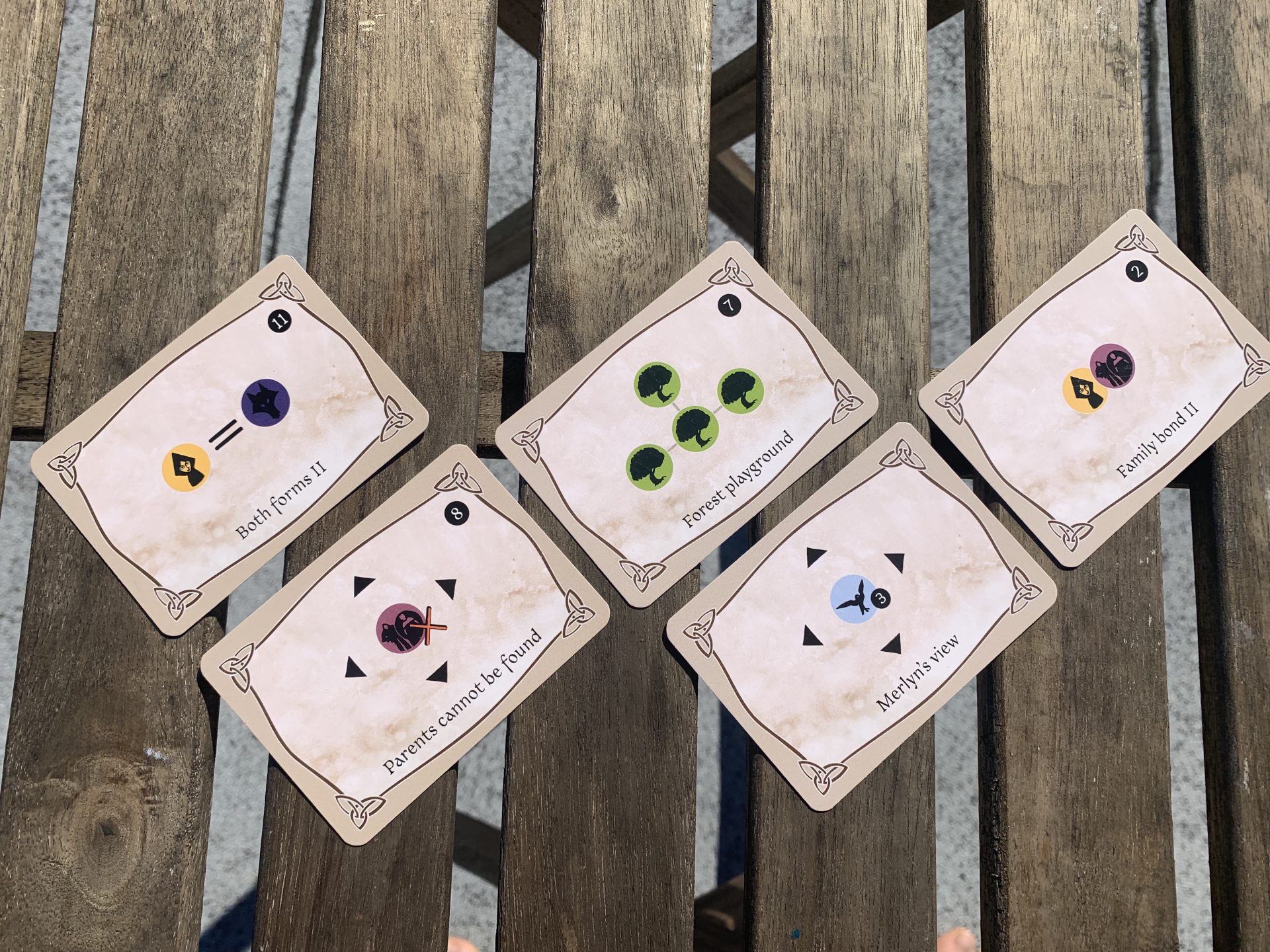 Gioco Di Carte WolfWalkers - Ispirato Al Film, 50+ Illustrazioni, Per 2 Giocatori, Facile E Veloce, Dagli 8 Anni