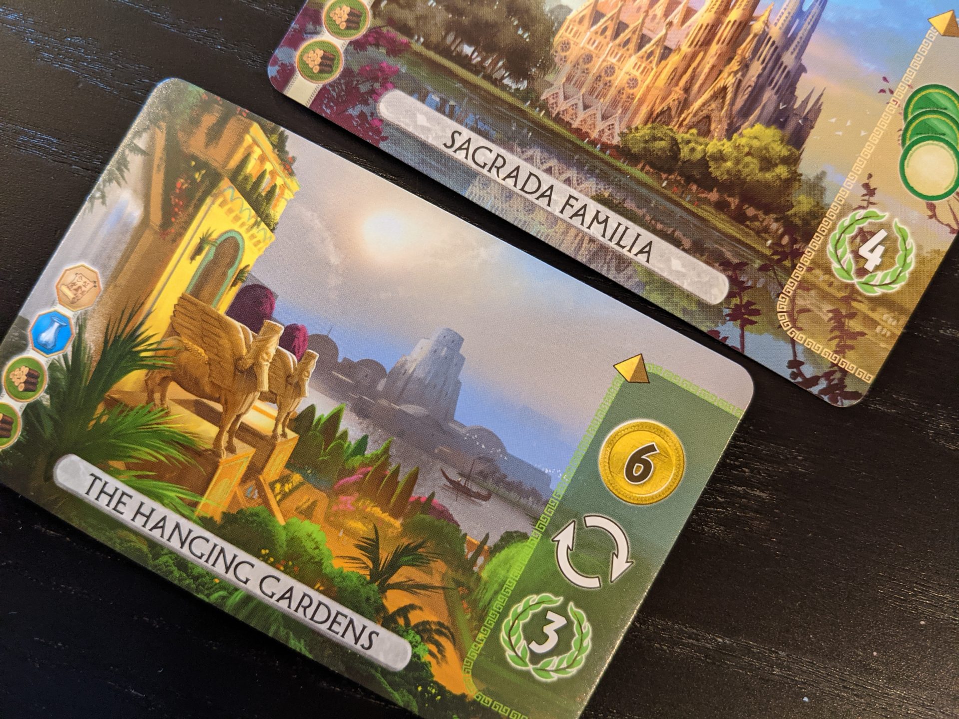 7 Wonders Duel Promos and Coin Set (sold separately)