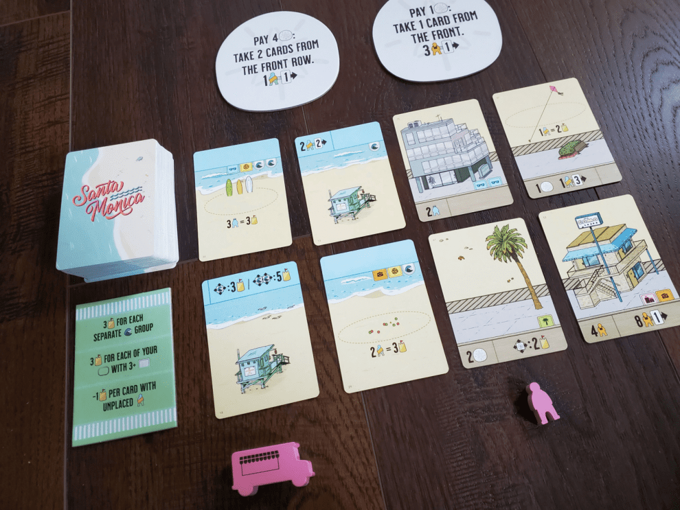 Santa Monica Game Review — Meeple Mountain