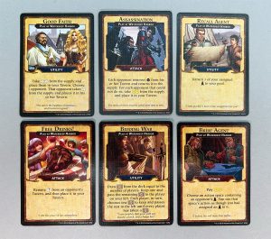 Examples of Intrigue Cards