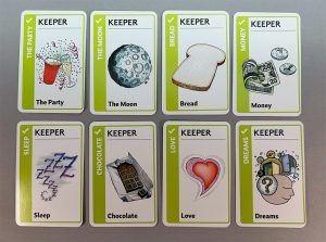 A sampling of Keepter cards.