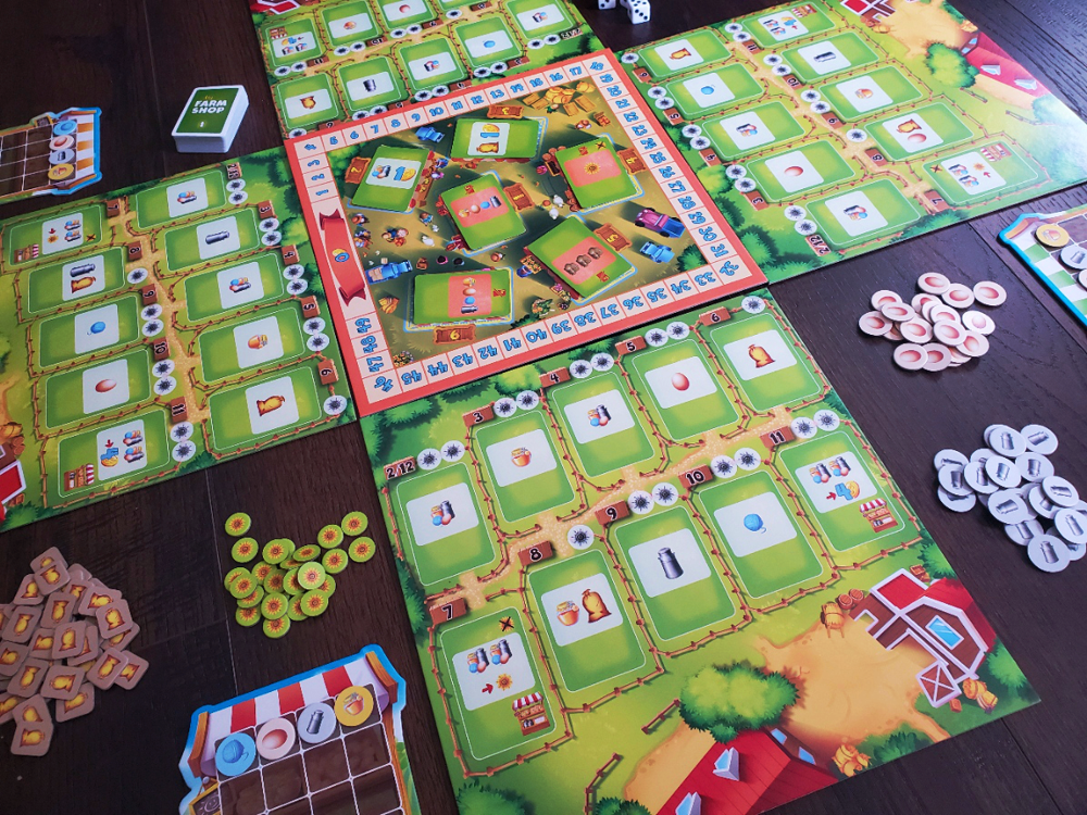 Farmer Board Game Meeple