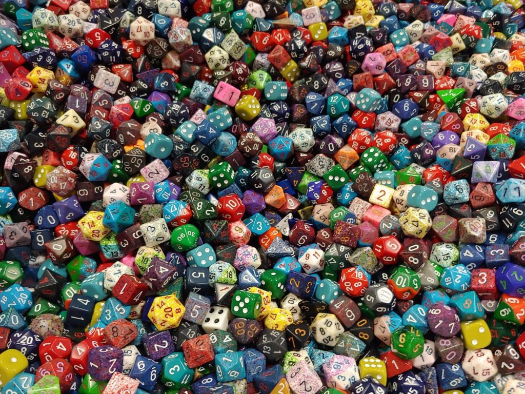 Why Not All Dice Roll the Same — Meeple Mountain, roll dices 