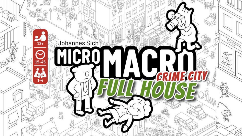 MicroMacro: Crime City – Full House Game Review — Meeple Mountain