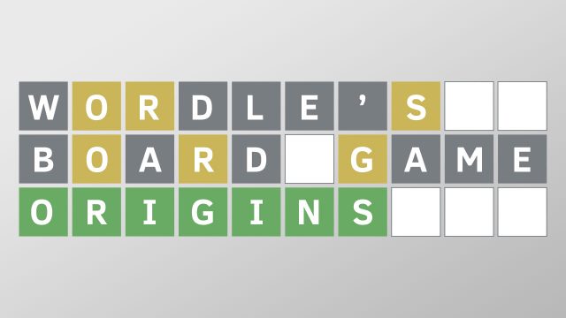 Wordle’s Board Game Origins — Meeple Mountain