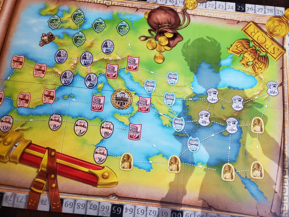 Caesar: Rome vs. Gaul Game Review — Meeple Mountain