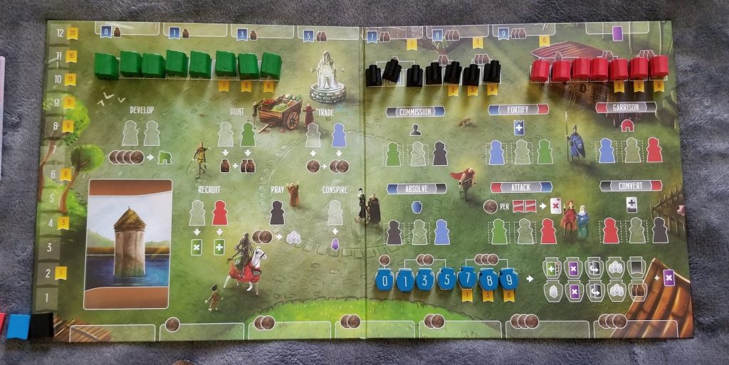 Paladins of the West Kingdom Board Game