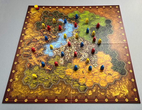 Terra Nova Board Game Immortal Eyes Games 2006 Rosanna Leocata