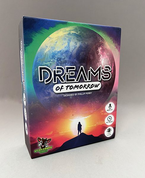 The dream-like box artwork.