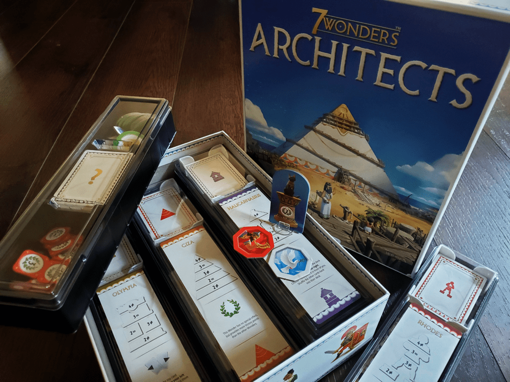 7 Wonders Architects - Test jeu de société - Akoa Tujou