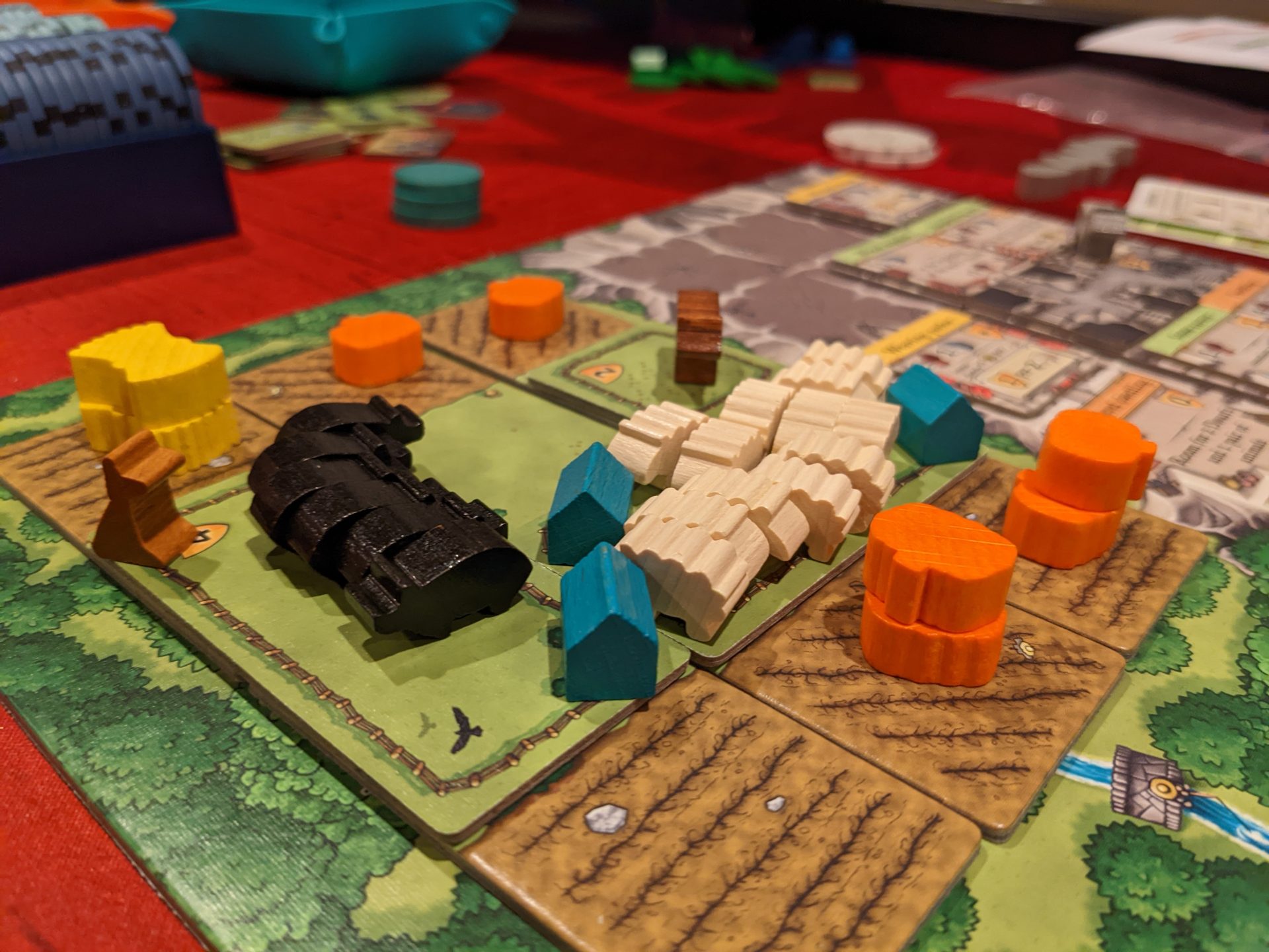 Farmer Board Game Meeple