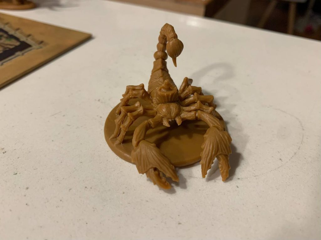 The scorpion sculpt