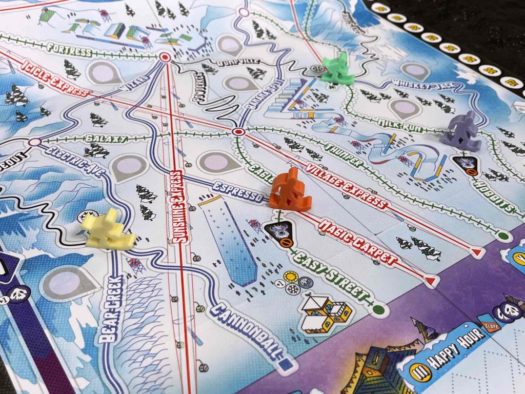 Skull Canyon: Ski Fest, Board Games