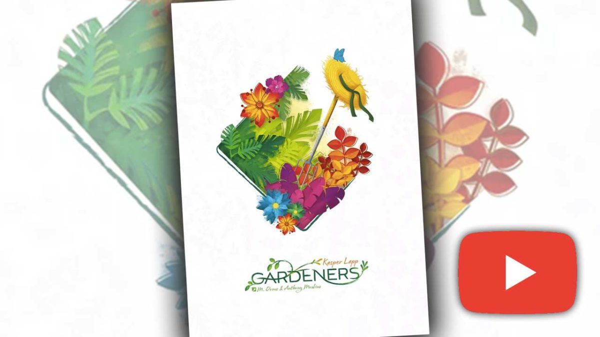 Gardeners game video review meeple mountain