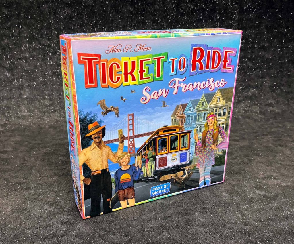 Review – Ticket to Ride: San Francisco - Geeks Under Grace