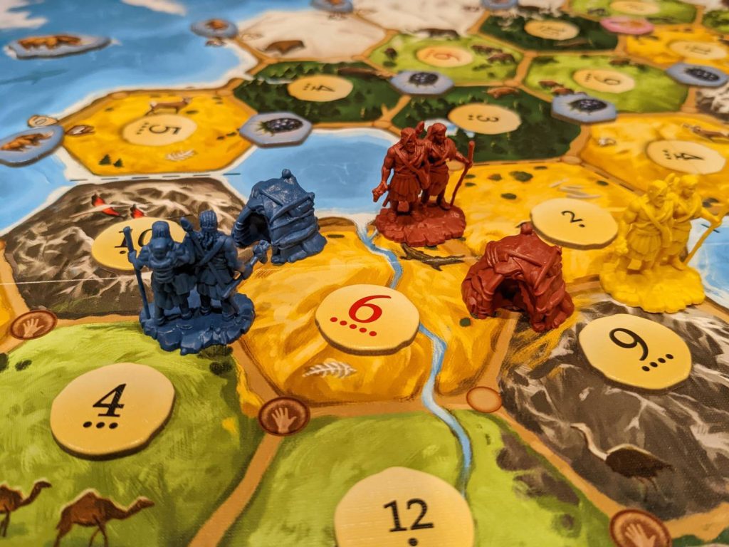 attent Geniet ontsnapping uit de gevangenis CATAN: Dawn of Humankind Game Review — Meeple Mountain