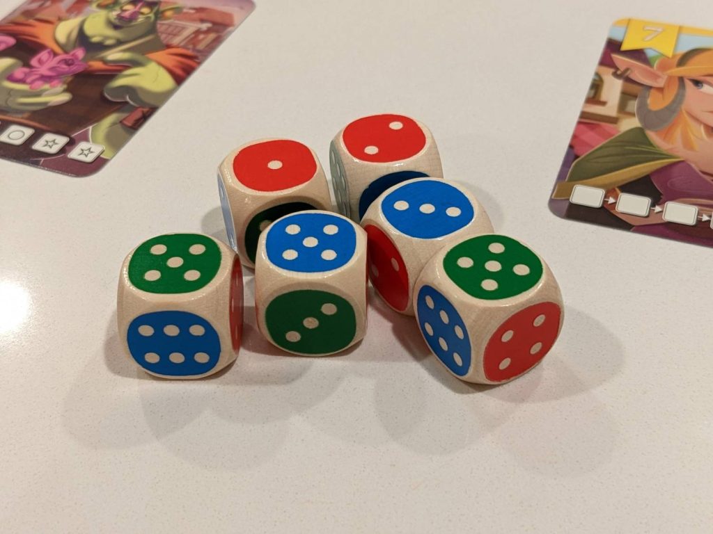 King of the Dice, Board Game
