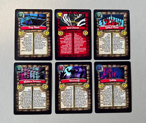 Examples of Trap cards.