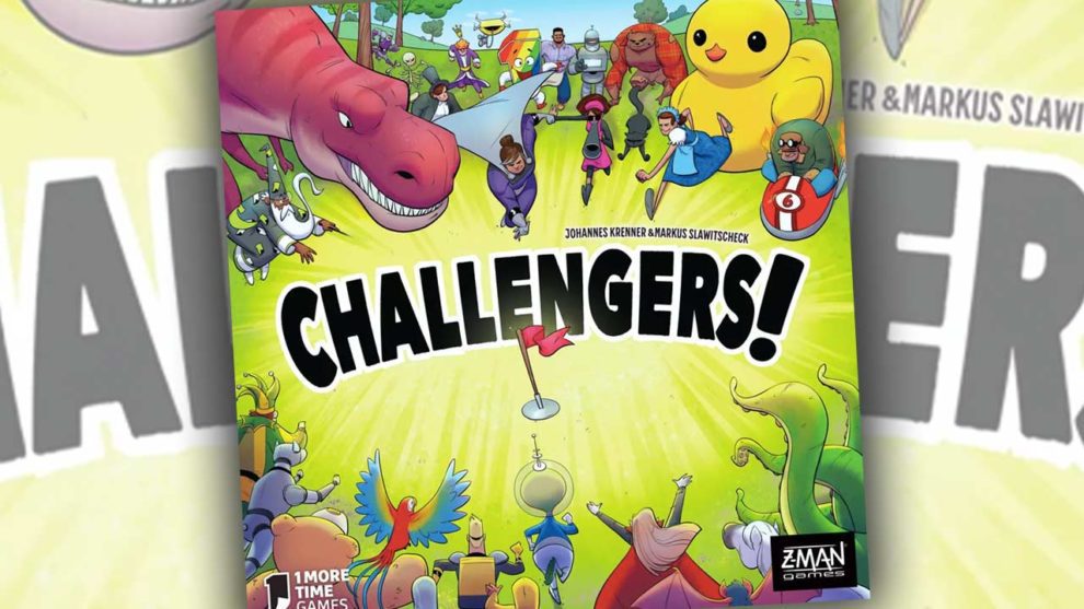 Challengers! Game Review — Meeple Mountain