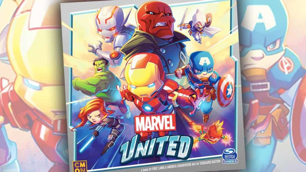 Marvel United, the new comic-book co-op board game from the