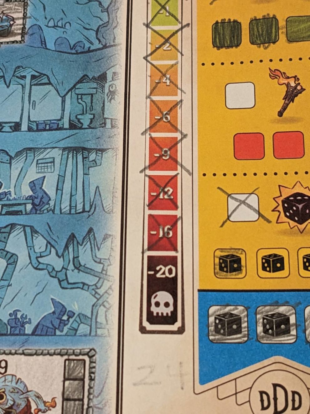 Dungeons, Dice & Danger Game Review — Meeple Mountain