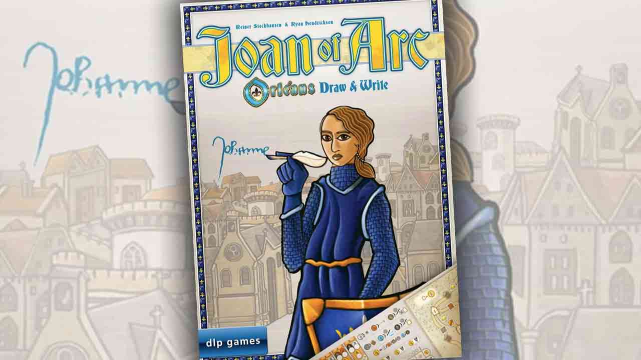 Joan of Arc Orléans Draw & Write Game Review — Meeple Mountain