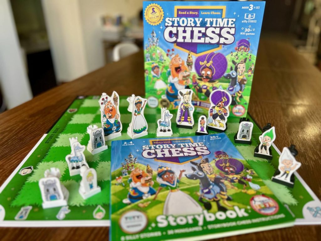 Story Time Chess - The Board Game That Teaches Chess to 3-Year-Olds