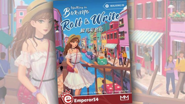 Walking in Burano: Roll & Write main image 0