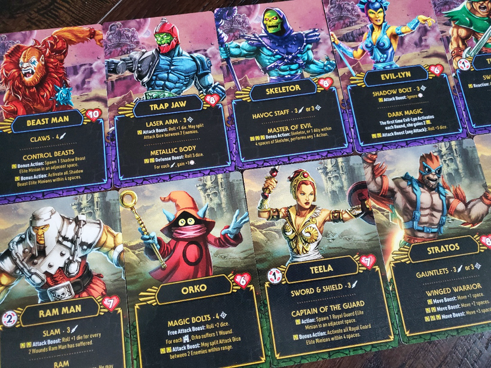Masters of the Universe: The Board Game – Clash for Eternia Game Review ...