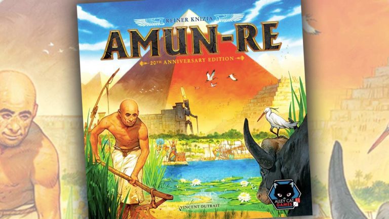 Amun-Re 20th Anniversary Edition (in inglese) - Gioco da Tavolo per 2-5 Giocatori, Età 12 Amun-Re 20th Anniversary Edition (in inglese) - Gioco da Tavolo per 2-5 Giocatori, Età 12