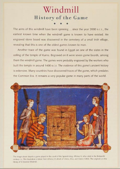 Windmill (Nine Men's Morris) opening page