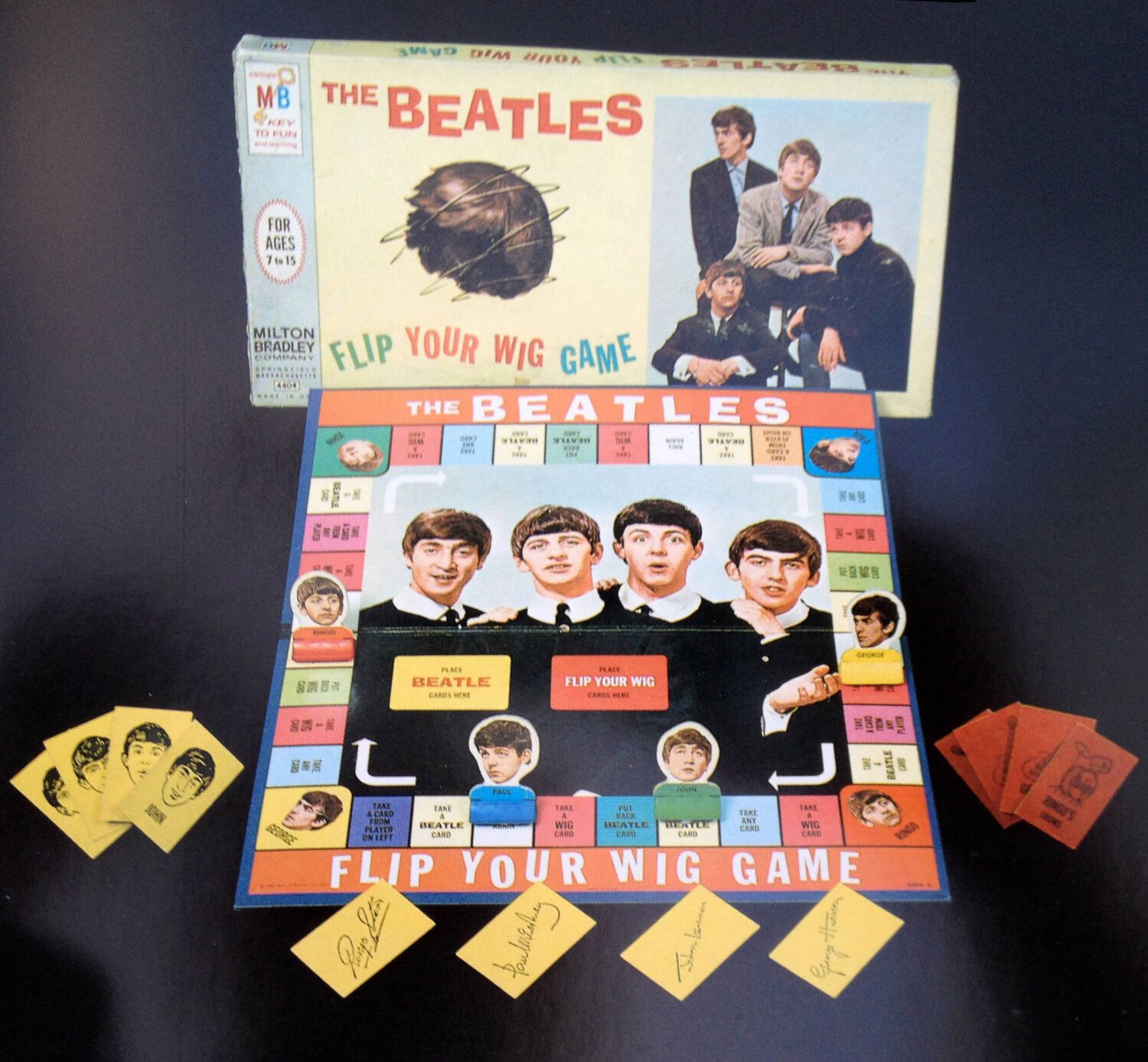 The Beatles Flip Your Wig game was the only licensed Beatles game until 2008's Beatles Monopoly.