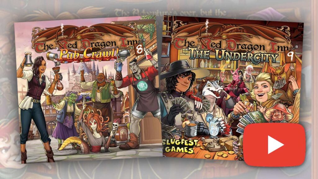 Red Dragon Inn Expansions 8 & 9 Game Video Review — Meeple Mountain