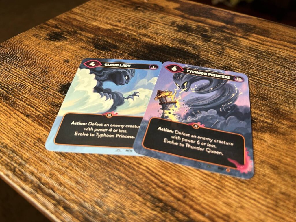 Two examples of Beyond Evolution cards.