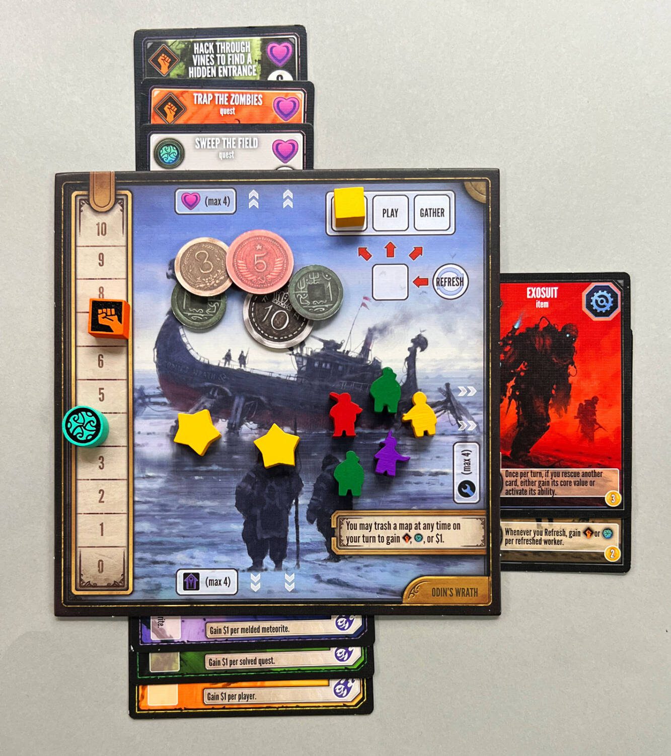 A player board, mid-to-late game.
