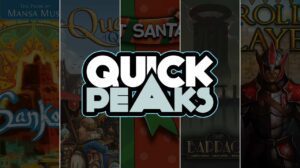 Quick Peaks – Sankoré: The Pride of Mansa Musa, Quacks of Quedlinburg, Secret Santa, Barrage, Roll Player thumbnail