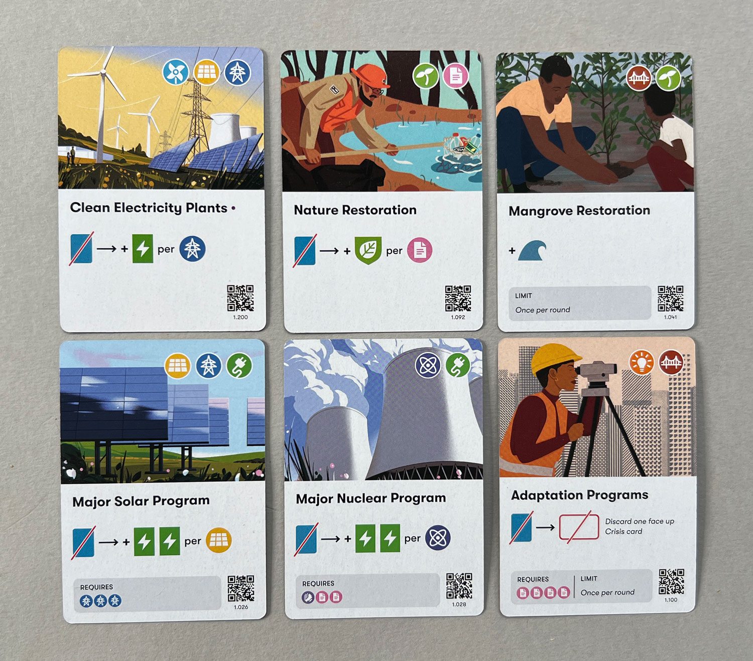 Examples of Local Project cards