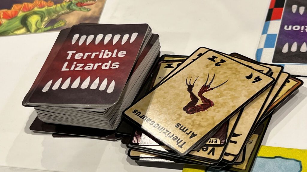 Terrible Lizards: The card game