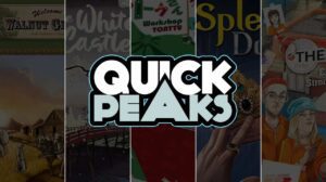 Quick Peaks – Walnut Grove, The White Castle, Workshop Tonttu, Splendor Duel, The Key: Escape from Strongwall Prison thumbnail