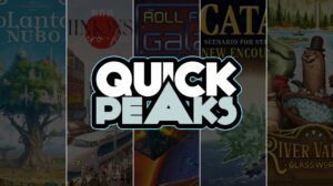 Quick Peaks – Planta Nubo, Shinkansen: Zero-Kei, Roll for the Galaxy, CATAN: Starfarers – New Encounters, River Valley Glassworks thumbnail