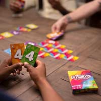 Fireside Games Ultimatch Cooperative Card Game Easy to Learn by Matching Colors & Numbers - Addictive Fun for Kids Teens and Adults Ages 10 and up - 1 to 5 Players Great for Family Game Night