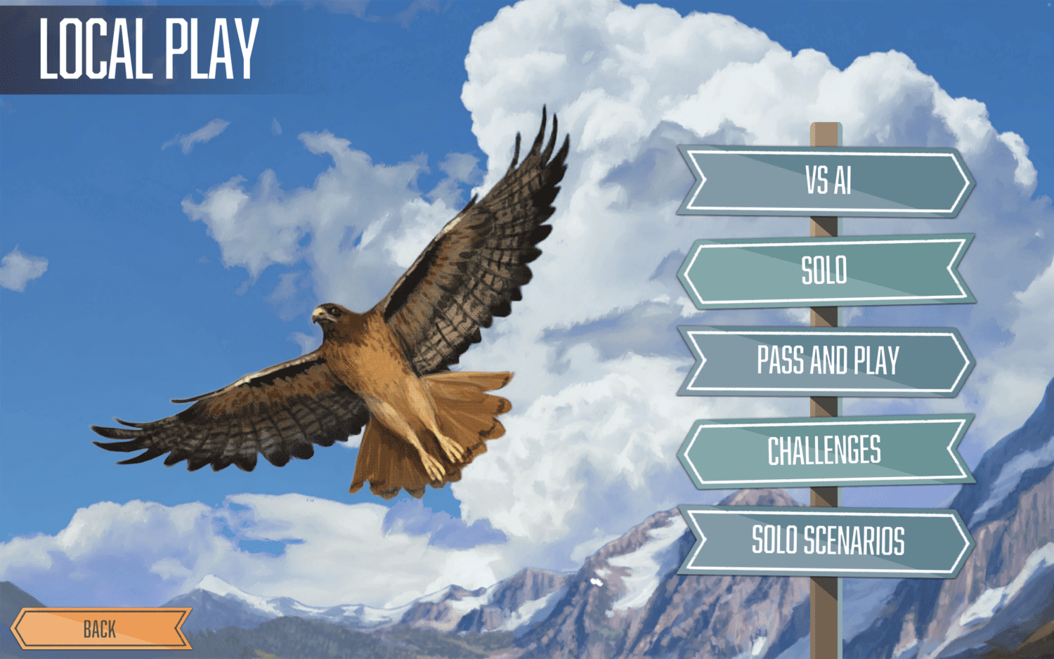 Local Play landing signpost options