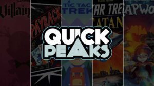 Quick Peaks – Disney Villainous: Sugar and Spite, Payback Card Game, Tic Tac Trek, Star Trek: Catan, and Trapwords thumbnail