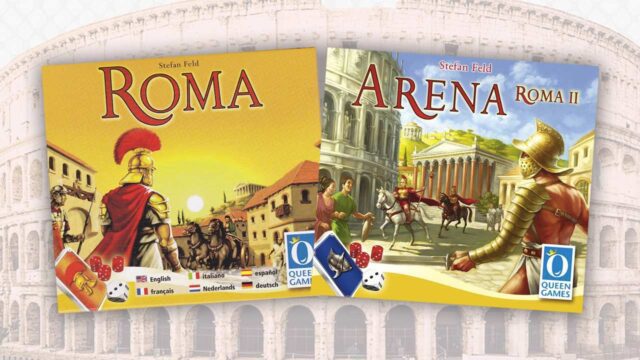 Focused on Feld: Roma and Arena: Roma II Game Review – Meeple Mountain