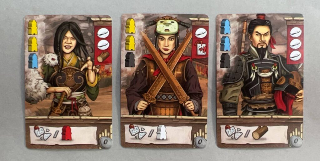 Three Barbarian cards