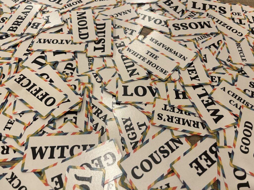 A veritable sea of cards, stretching infinitely in every direction.