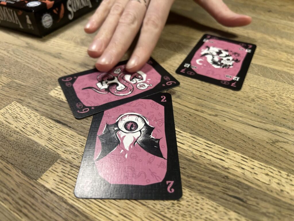 Cards on the table.