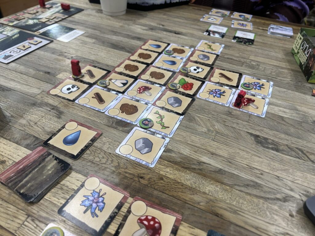 A large collection of cards in a grid.