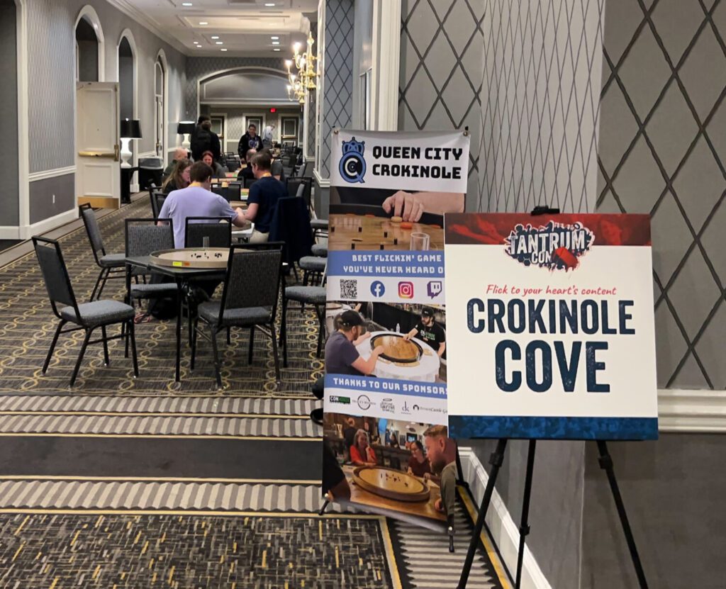 The entrance to Crokinole Cove